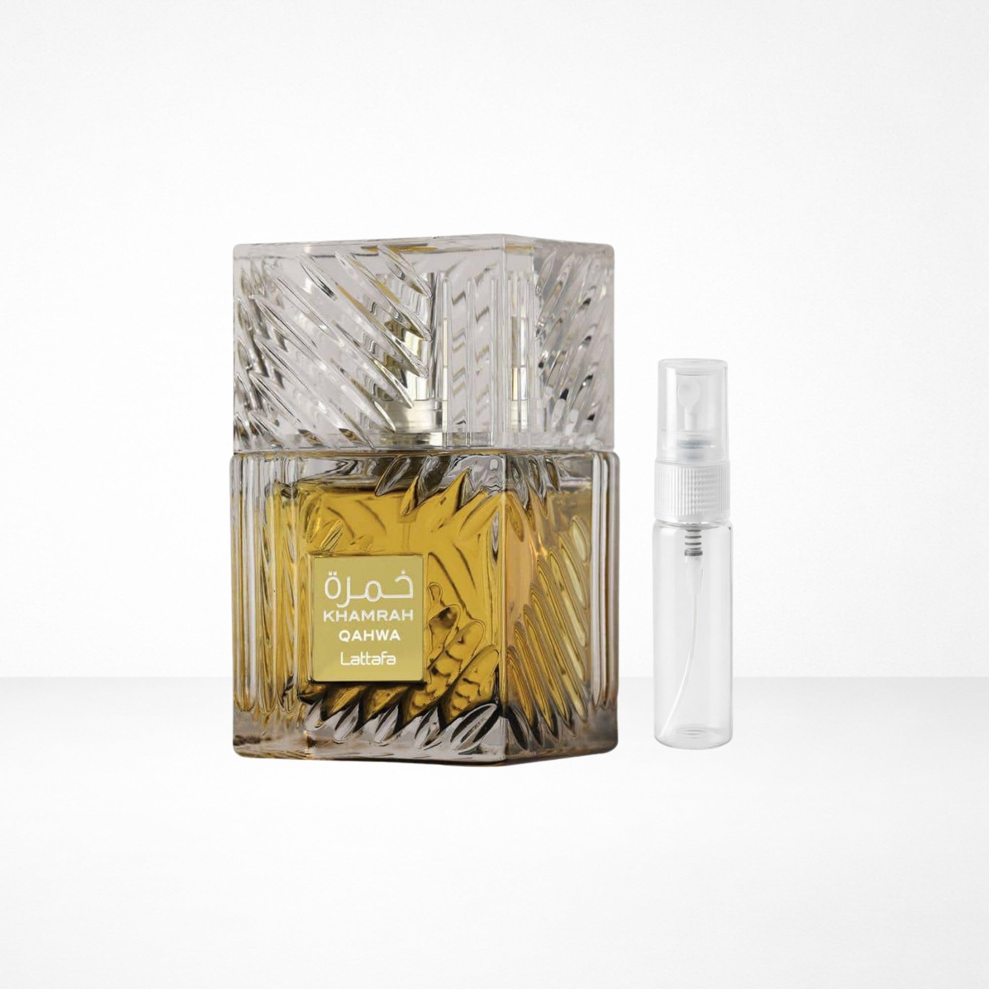 Khamrah Qahwa Lataffa EDP Decant-Unisex