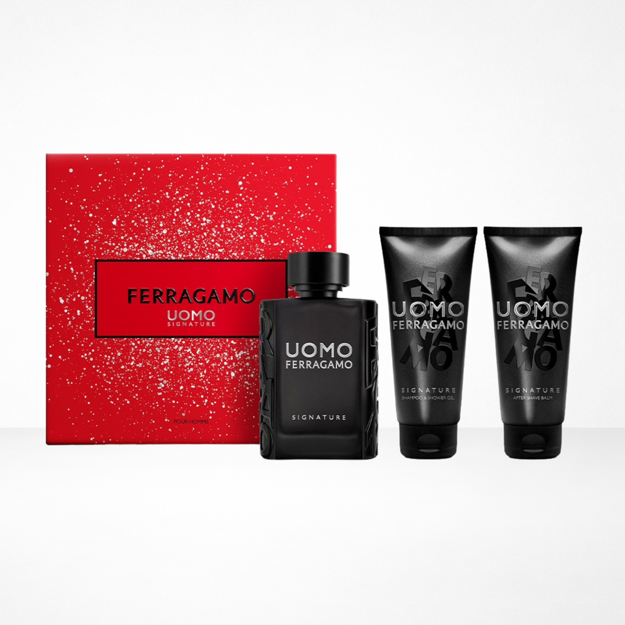 Uomo Salvatore Ferragamo Signature EDP Estuche 3pz-Hombre