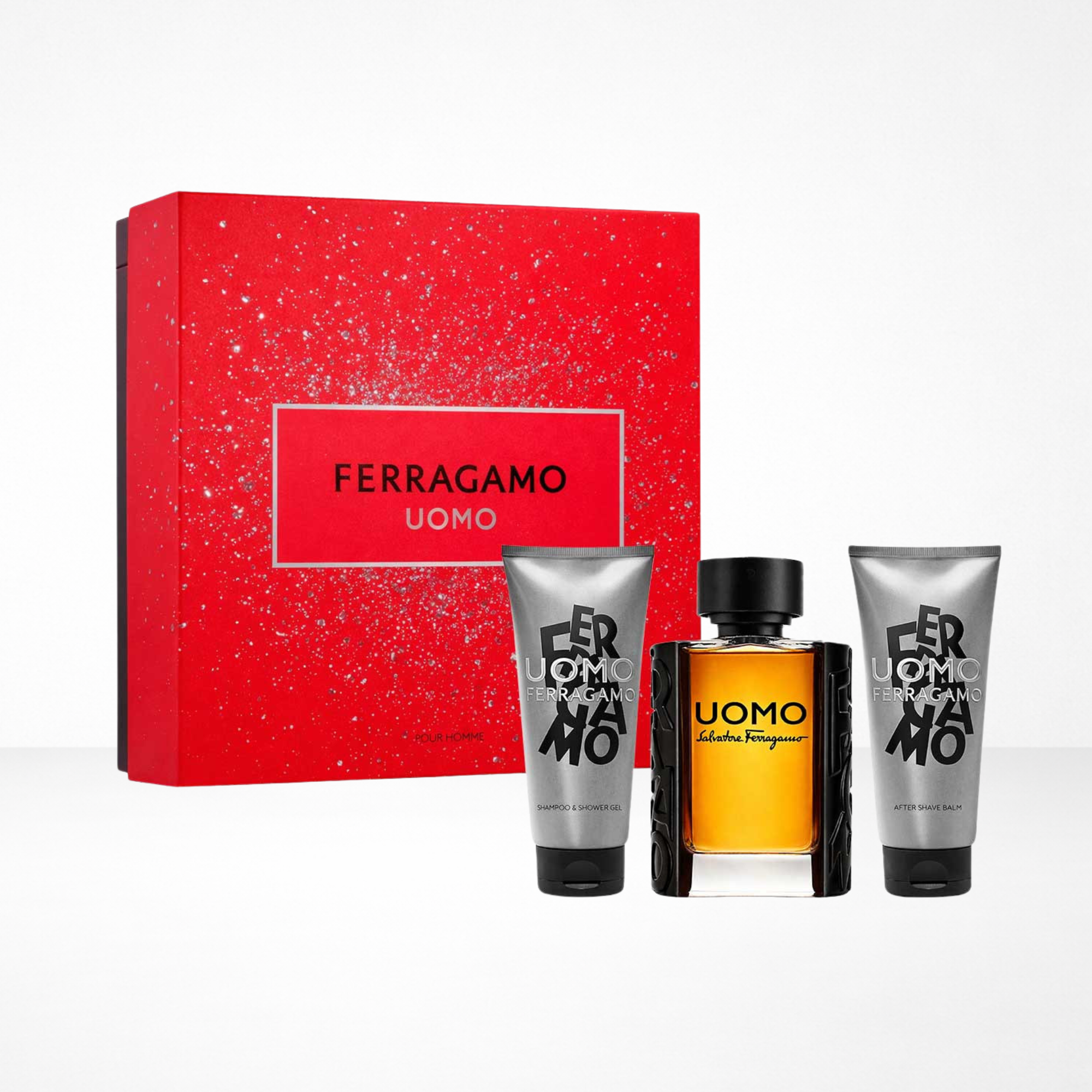 Uomo Salvatore Ferragamo EDT Estuche 3pz-Hombre