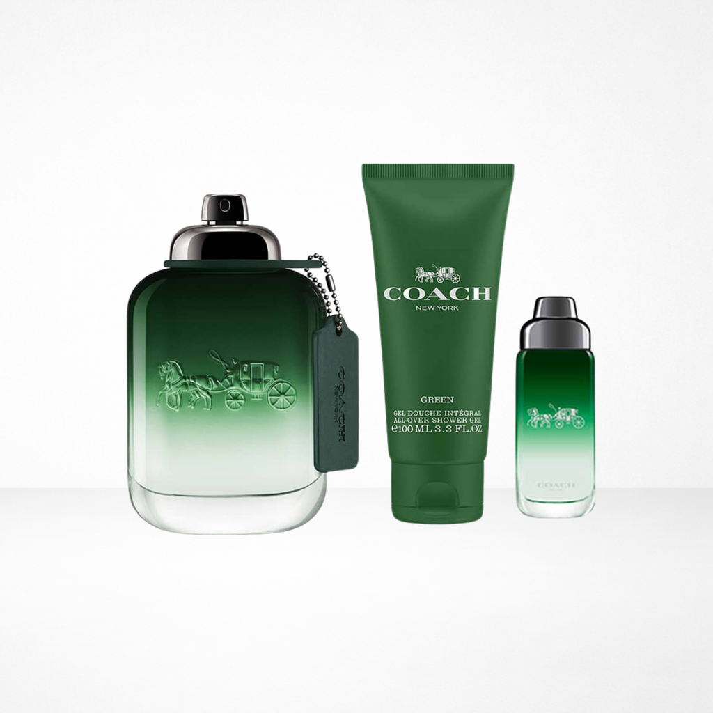 Coach Green EDT Estuche 3pz-Hombre