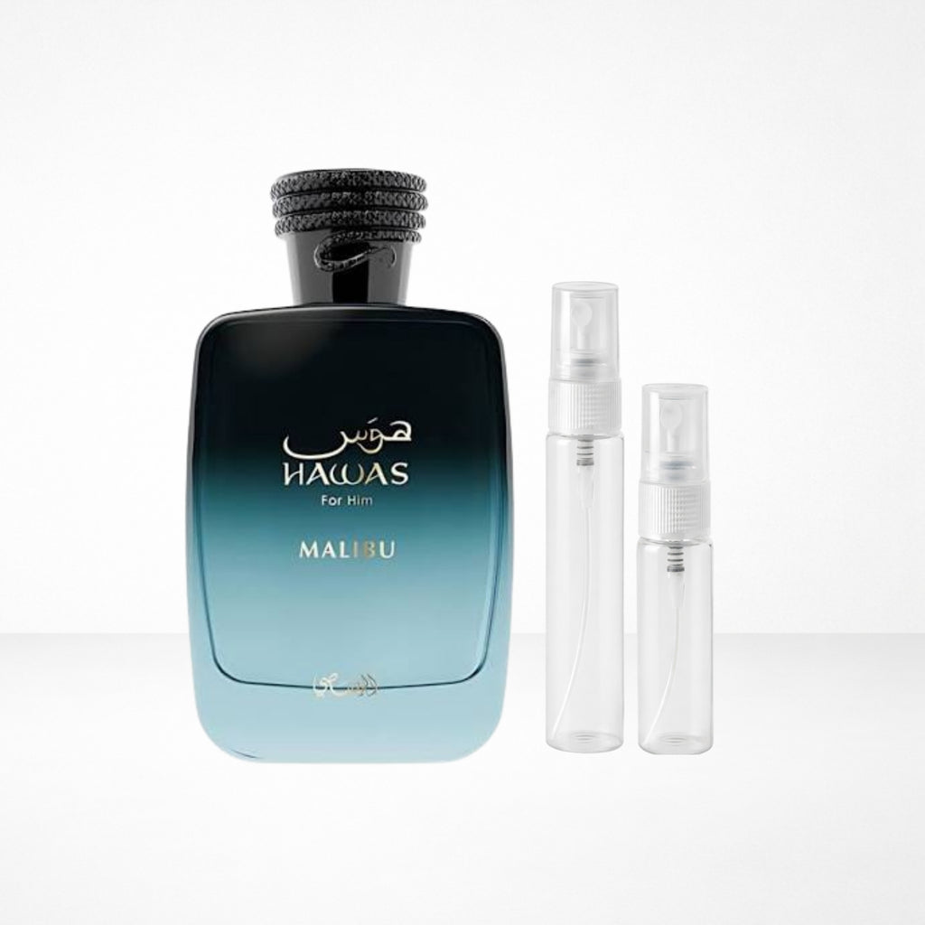 Hawas Malibú Rasasi EDP Decant-Hombre