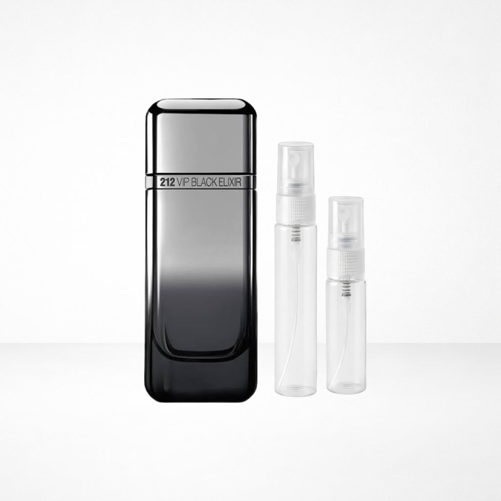 212 VIP Black Elixir Carolina Herrera EDP Decant-Hombre