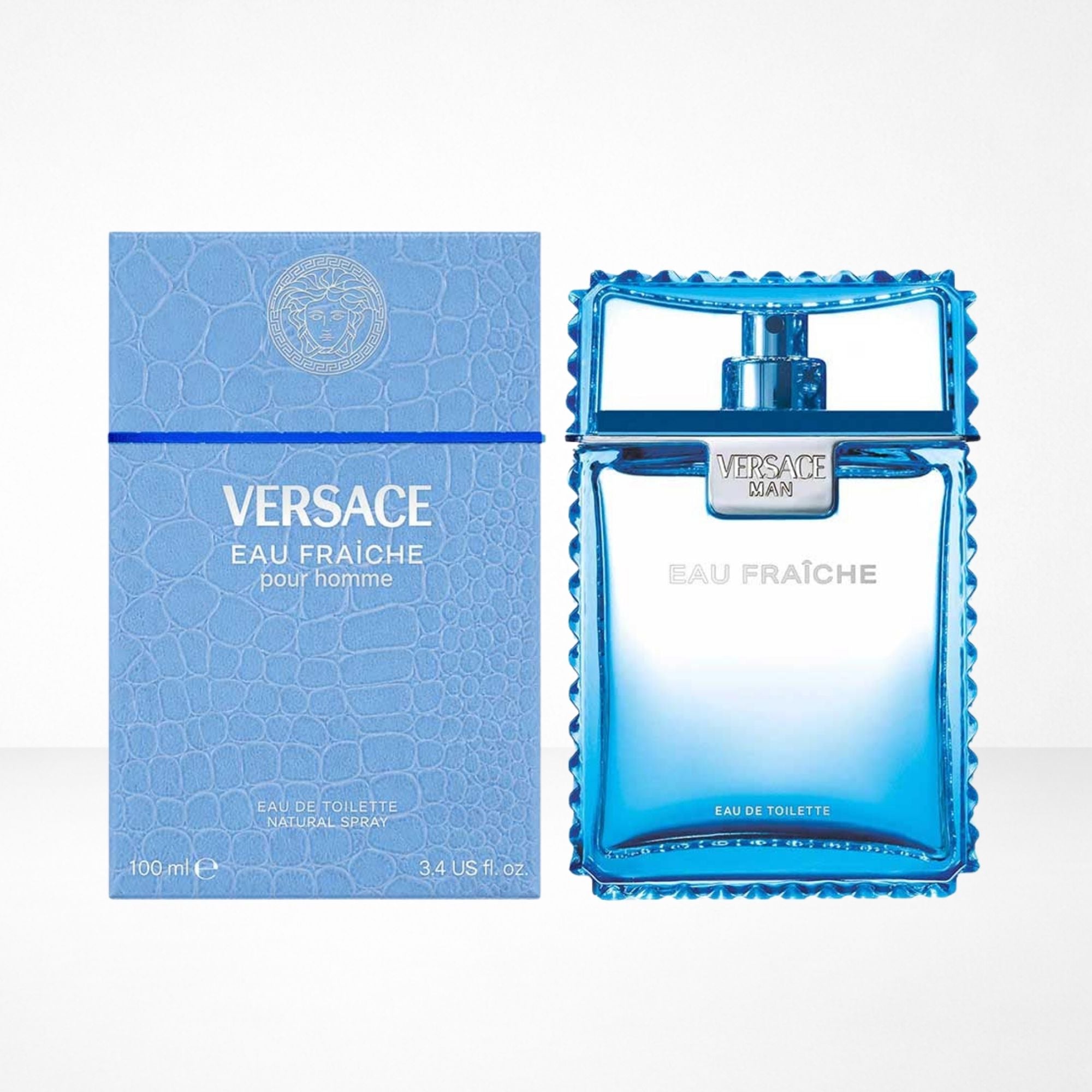 Versace Man Agua Fresca 100ML-Hombre