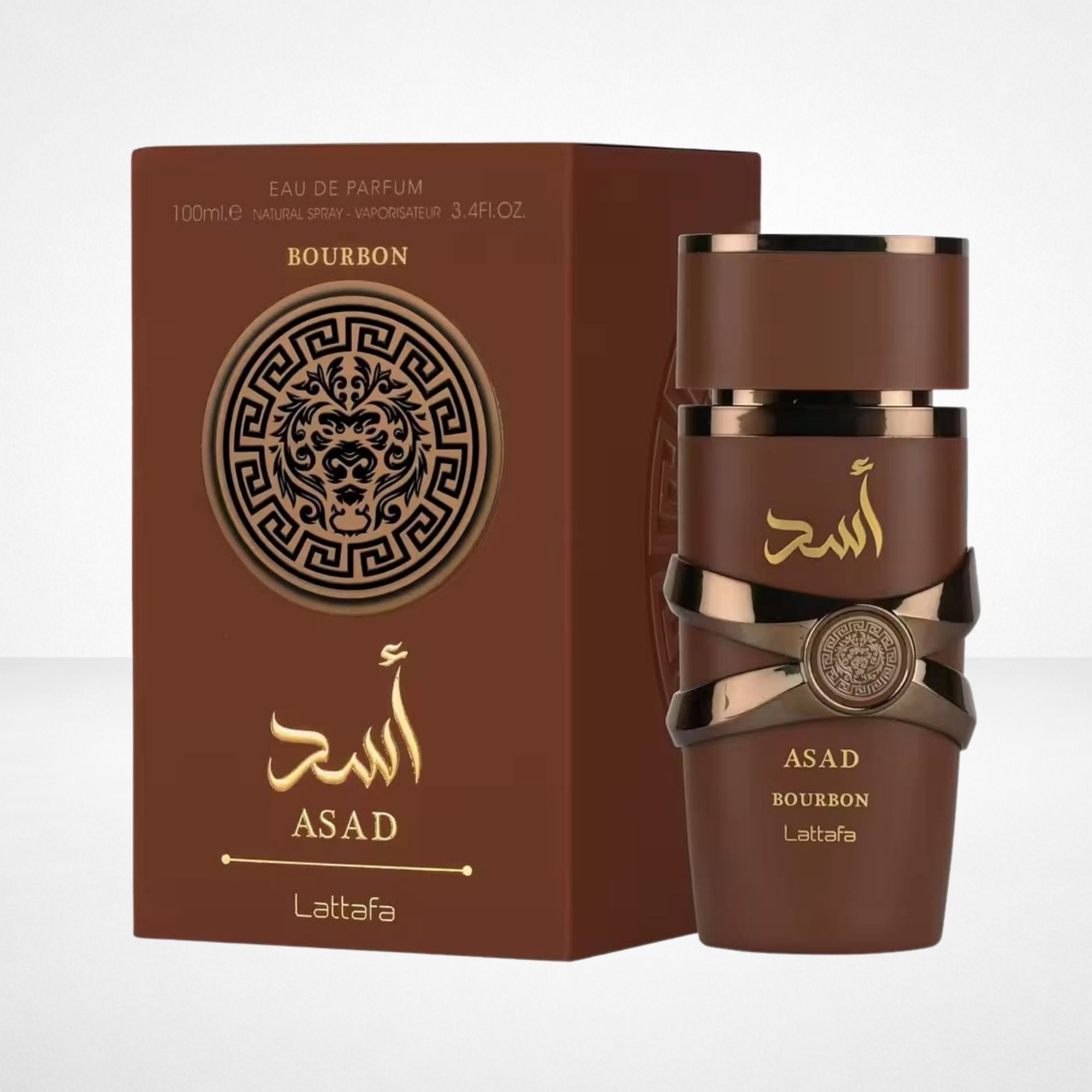 Asad Bourbon Lattafa EDP 100ML Hombre